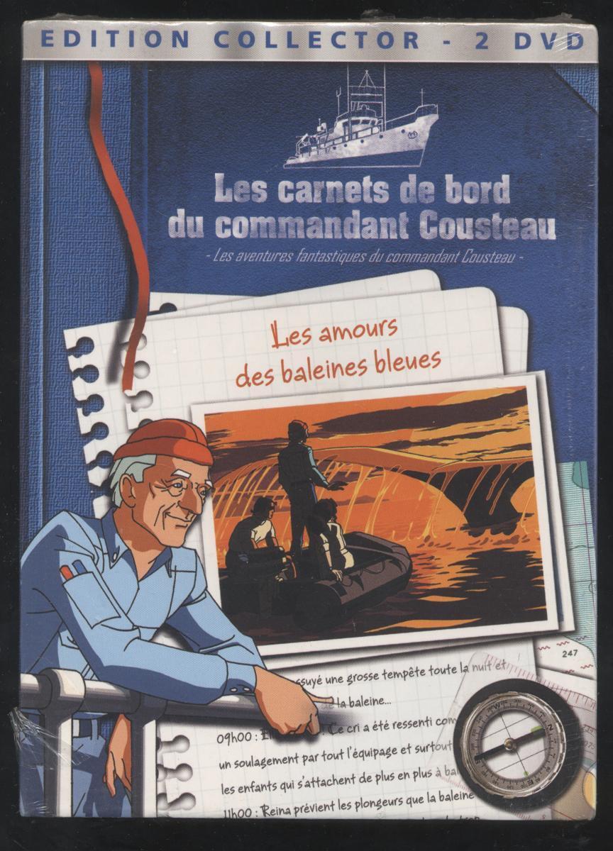 Nuova DVD Cousteau Le Amours Des Balene Blu Edizione Collezionista Cartone Anime