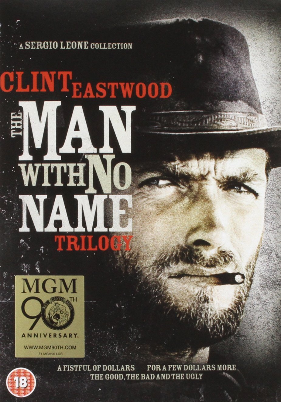 The Man with No Name Trilogy (DVD) Clint Eastwood Gian Maria Volonte S. Rupp
