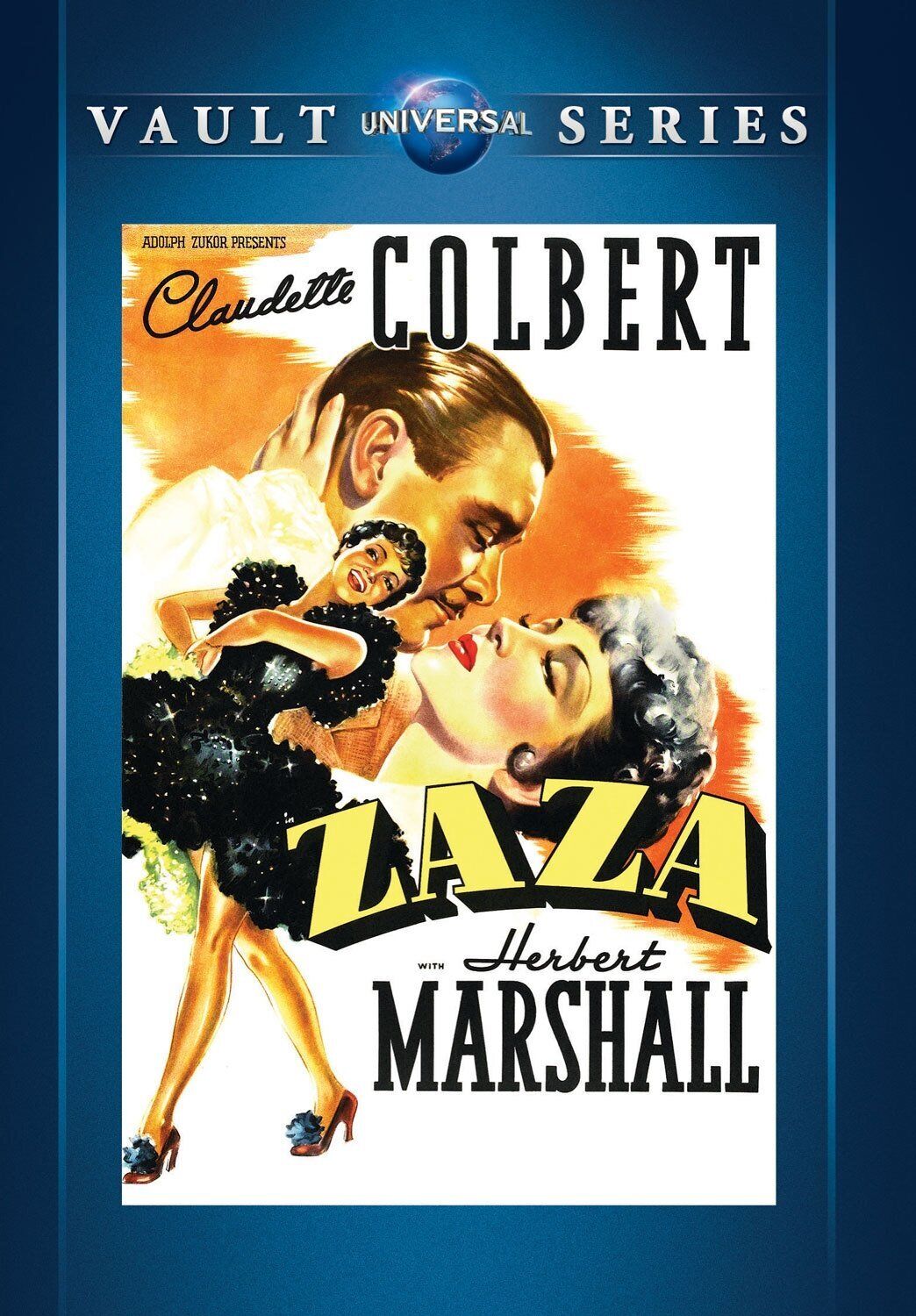 Zaza (DVD) Herbert Marshall Bert Lahr Claudette Colbert