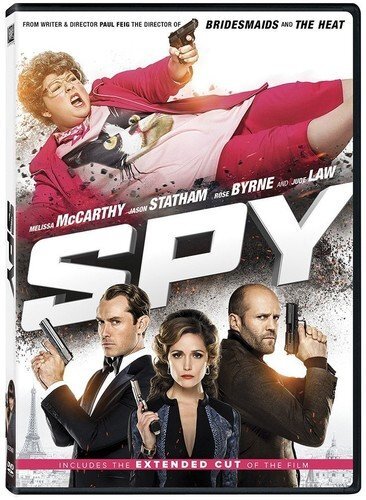 Spy (DVD) Jude Law Raad Rawi Melissa McCarthy Miranda Hart Jessica Chaffin