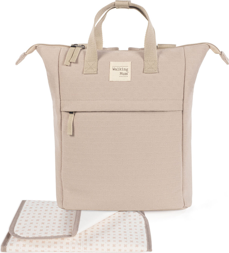 Walking Mum Zaino Passeggino Fasciatoio Organizer neonato Apricot - Eco Mum
