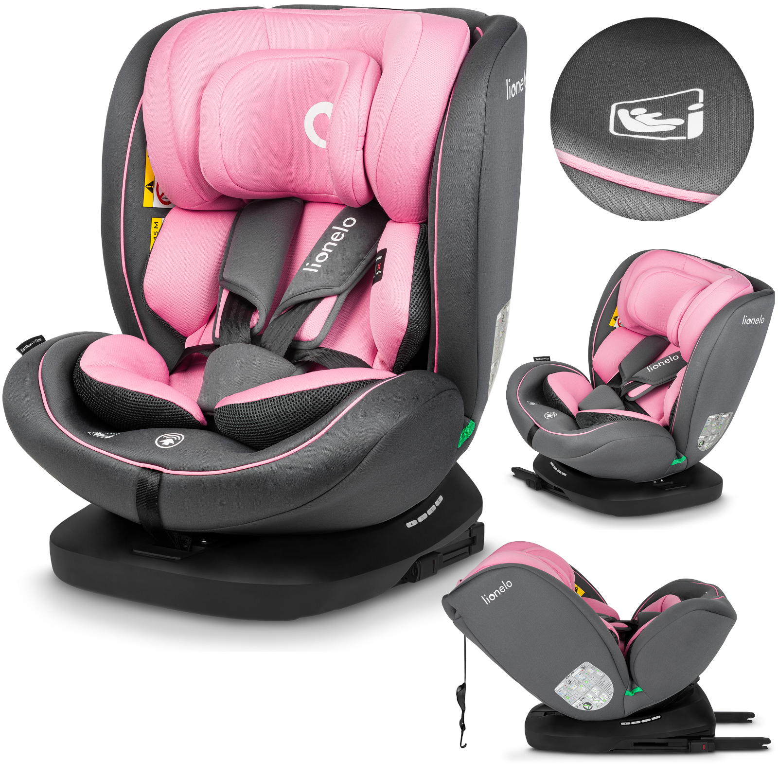 Seggiolino auto seggiolino auto bambini Lionelo BASTIAAN I-SIZE Isofix Top...