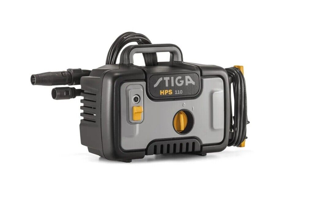 Idropulitrice elettrica STIGA HPS 110 motore 1400W pressione max 110 bar tubo 5m
