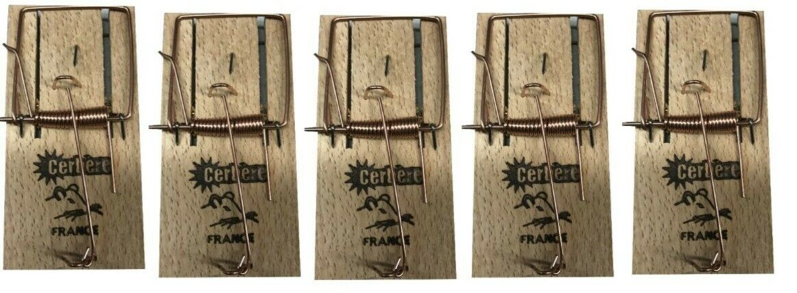 Scacciamosche A Topo Anti Topo Lotto Da 5 Supporto Legna lucifer cerbere