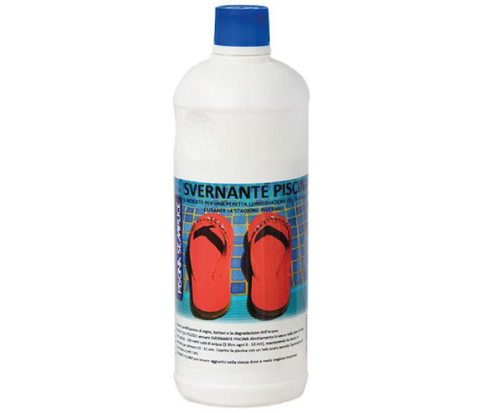 SVERNANTE PISCINA LAPI lt.1 TRATTAMENTO INVERNALE ACQUA ALGHICIDA ANTIBATTERICO