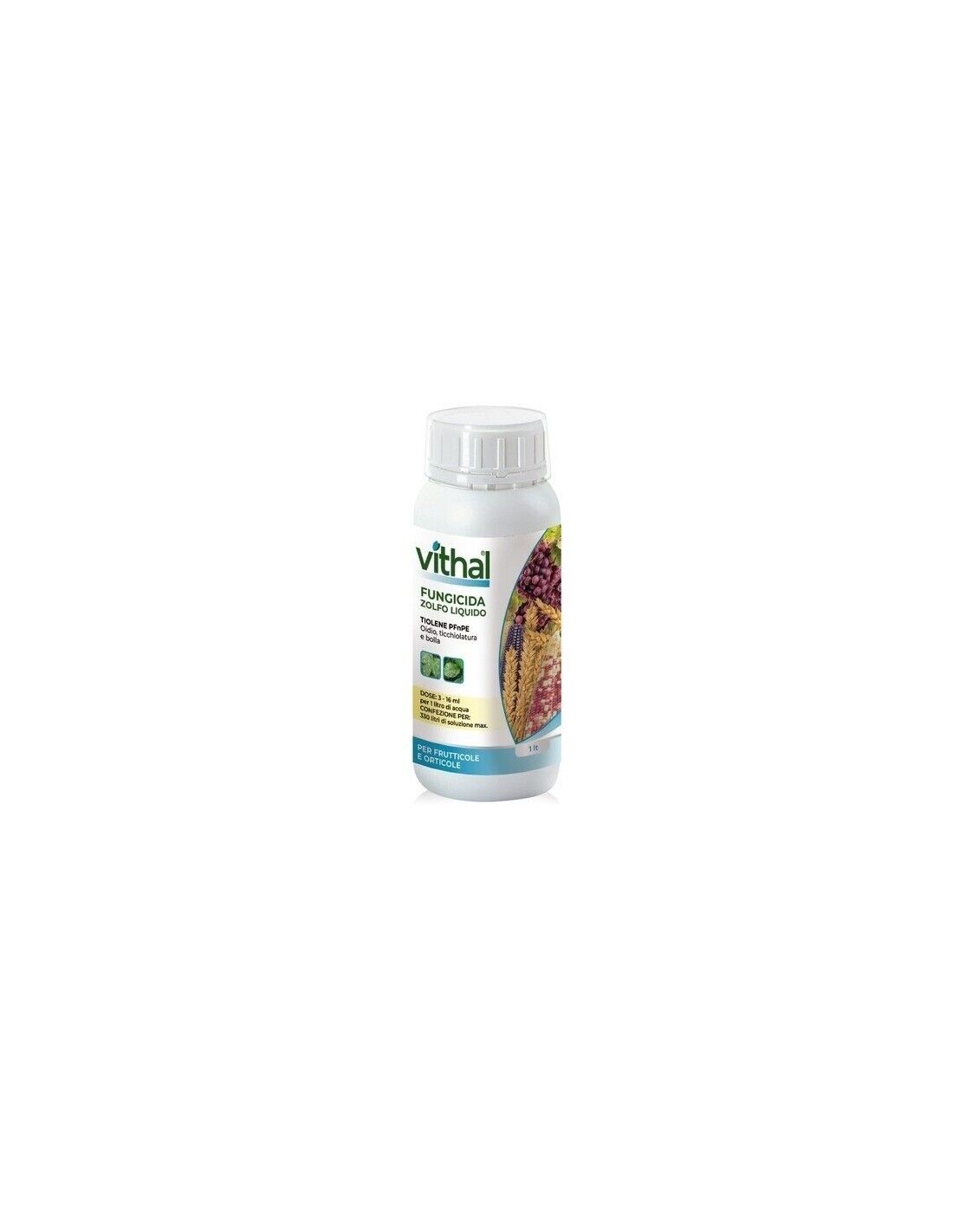 Zolfo liquido PFnPE Vithal Ital-agro bottiglia 1 lt. fungicida 80%