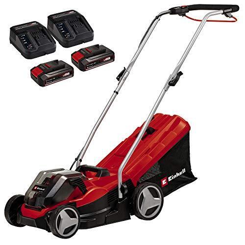 Einhell Tosaerba a batteria GE-CM 36/33 Li Kit Power X-Change (36 V, 33 cm largh