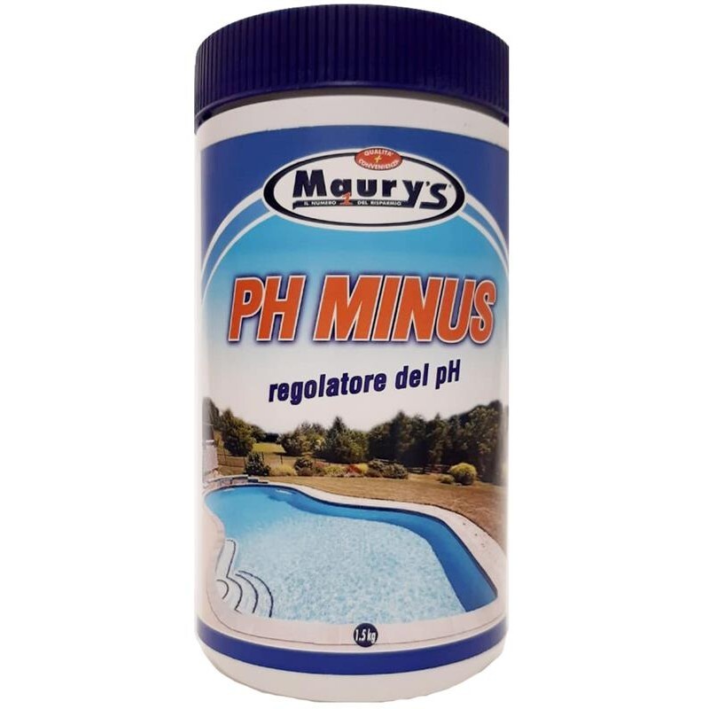 MAURY'S PH MINUS TRATTAMENTO PER PISCINA 1.5KG