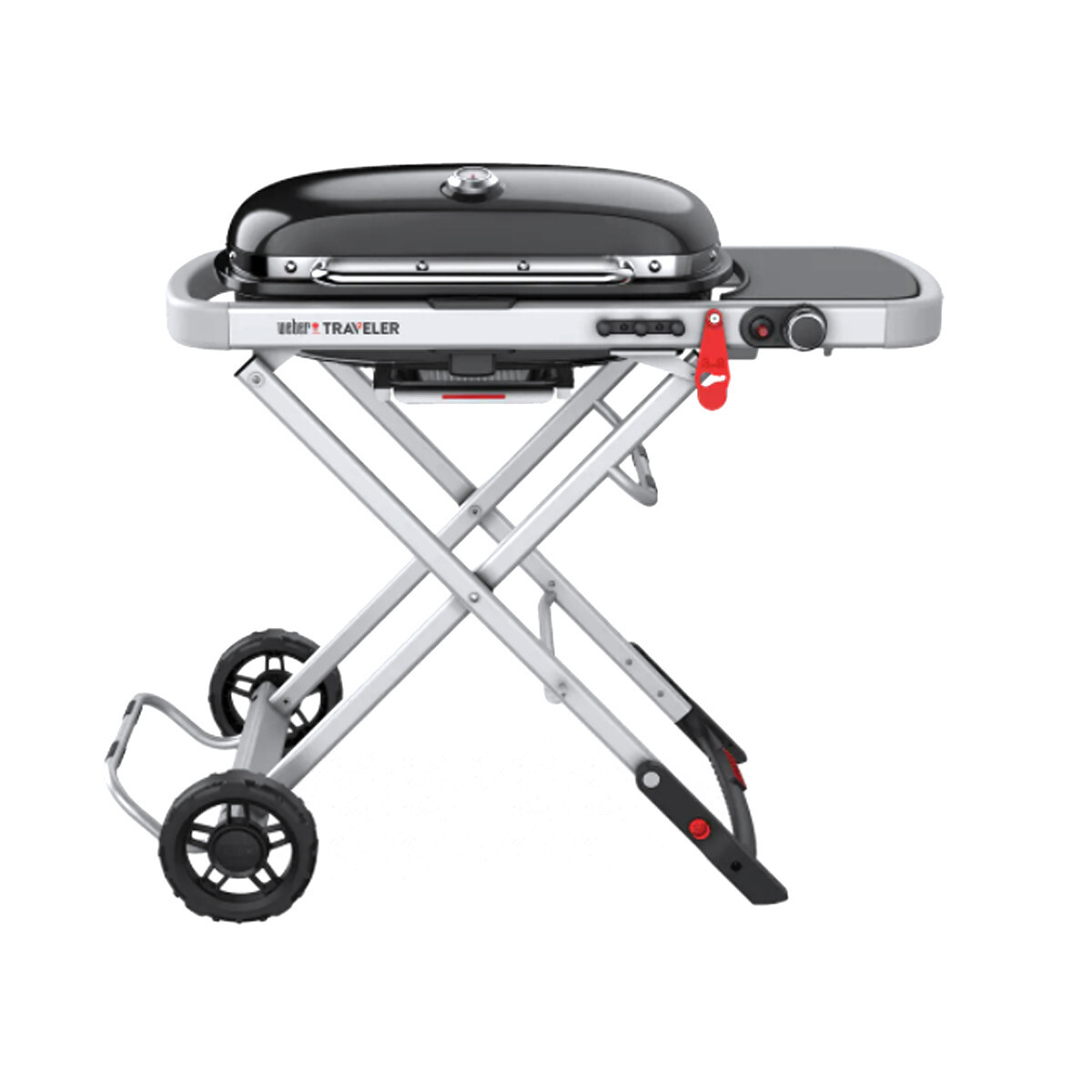 Barbecue a gas Weber Traveler nero portatile
