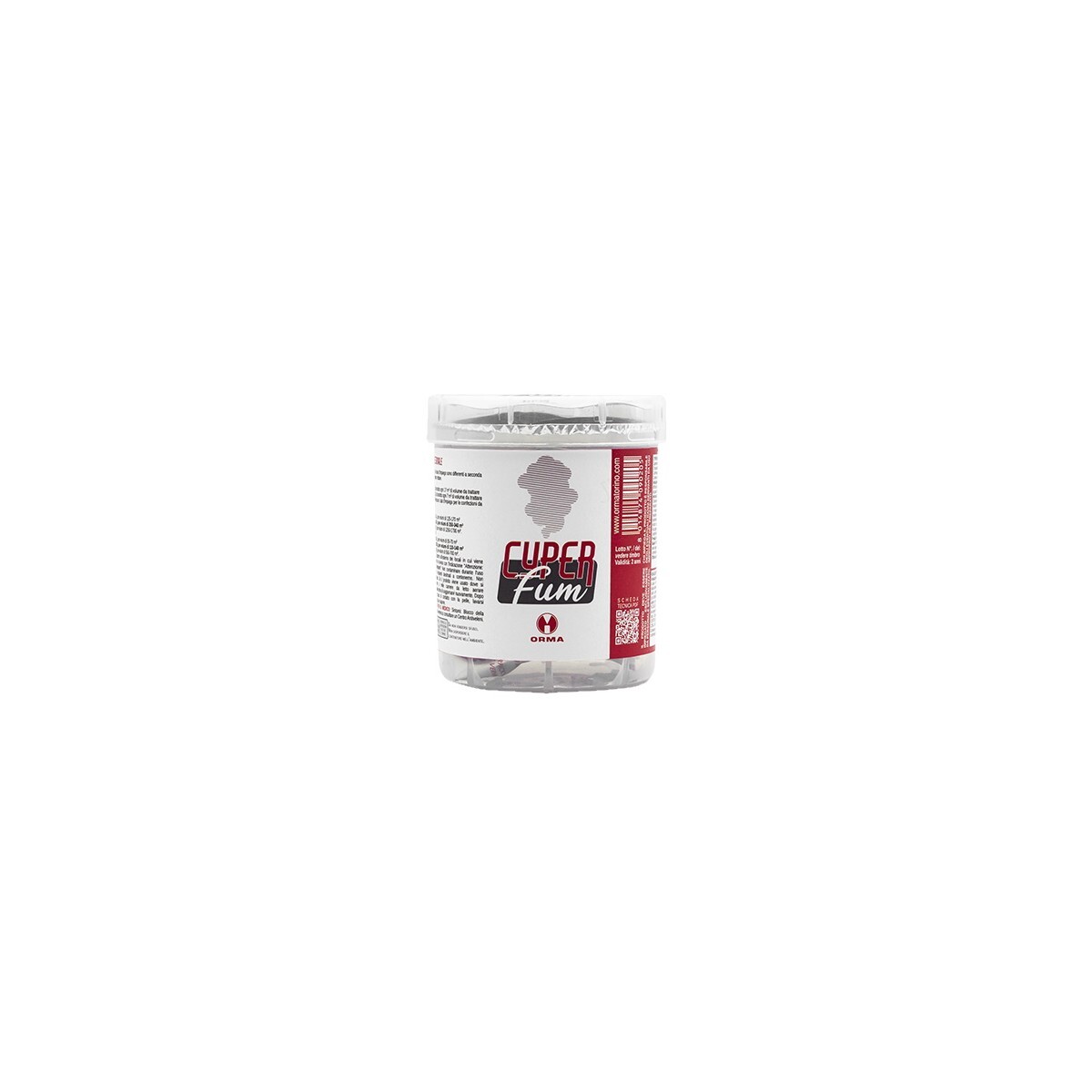 CYPERFUM FUMIGATE IDROREATTIVO 20GR. INSETTICIDA FUMOGENO CIPERMETRINA PIRETRO