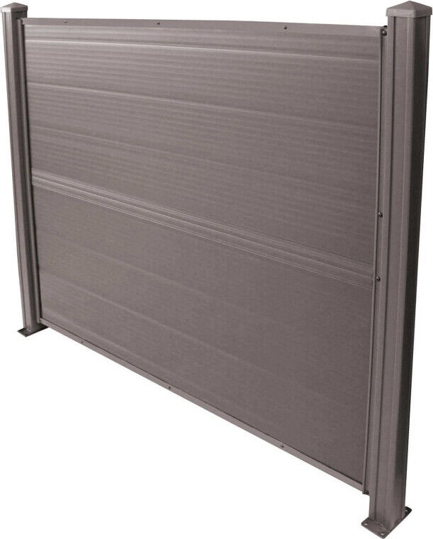 Pannello Hannover 150x120 in Plastica cm 150x120 Marrone VivaGarden