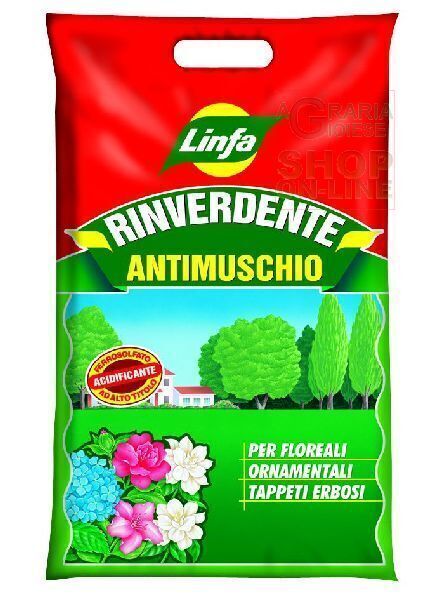 Linfa - Concime Antimuschio Rinverdente 5 Kg Linfa