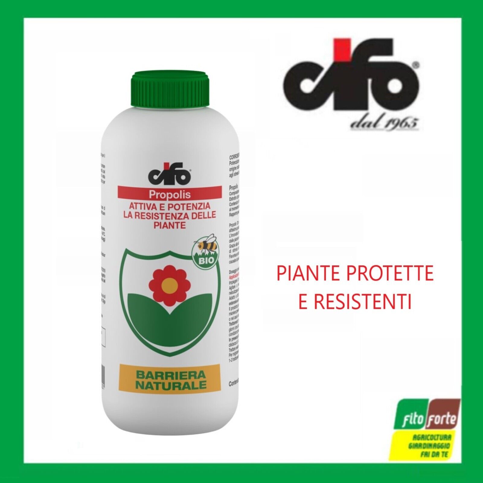 PROPOLIS CIFO 1LT ATTIVA E POTENZIA LA RESISTENZA DELLA PIANTA CICATRIZZAZIONE