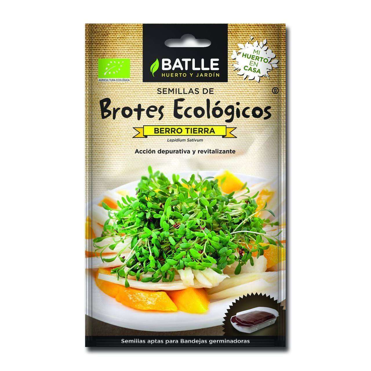 Semi Germogli Organici di Batlle - Crescione