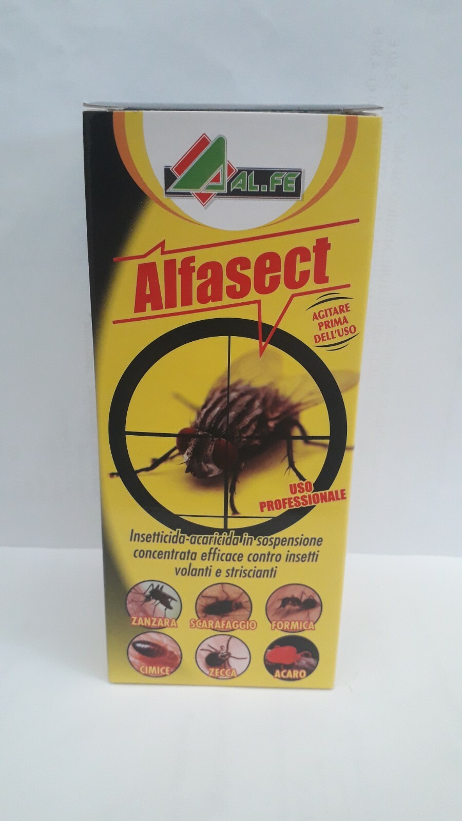 ALFASECT INSETTICIDA-ACARICIDA CONCENTRATO. USO PROFESSIONALE.250 ML