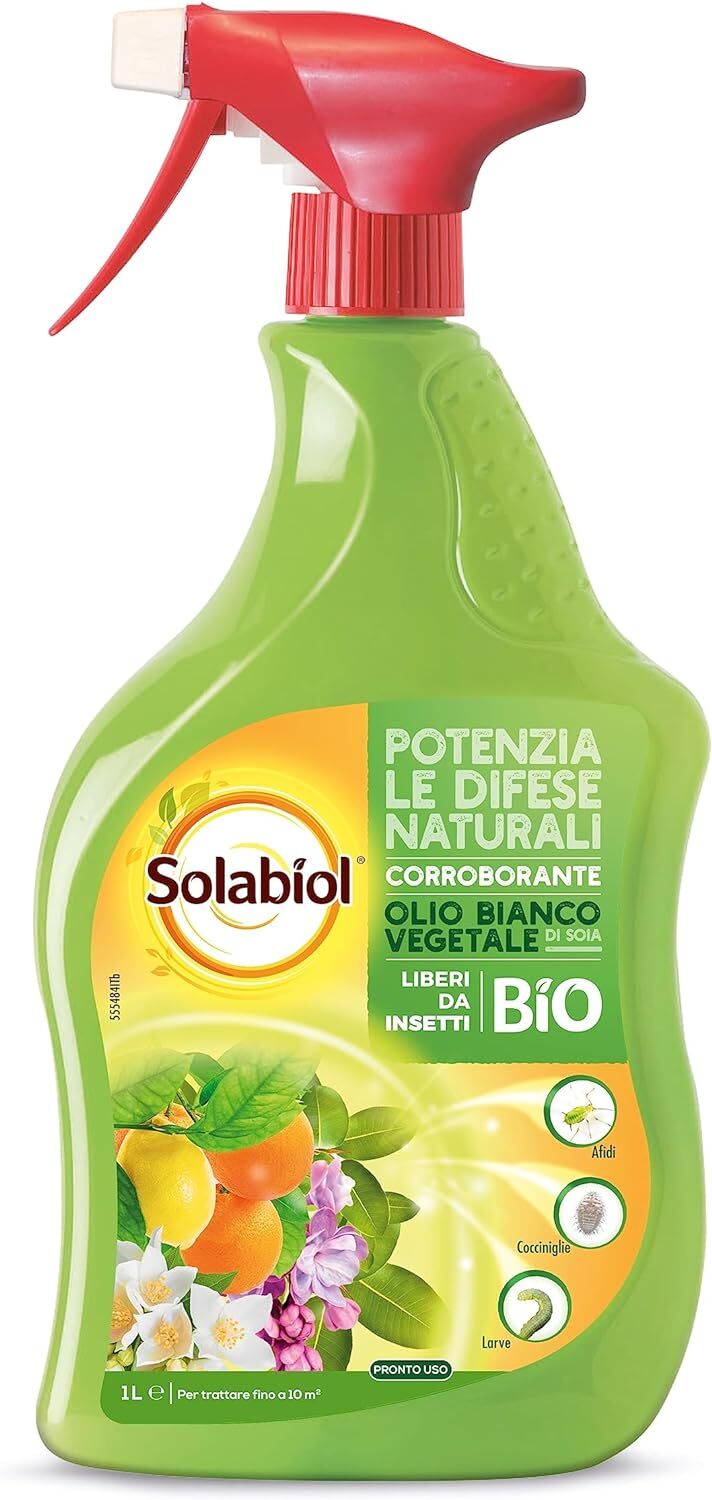 SOLABIOL Olio Bianco Vegetale di SOIA Pronto Uso. Potenziatore delle difese...