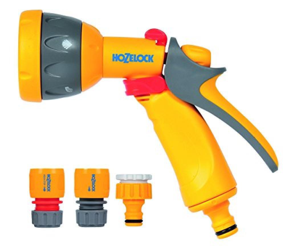 Hozelock Set Pistolet + RACCORDS, Standard - NUOVO