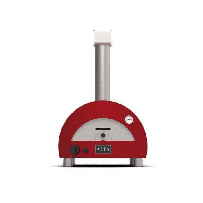 Forno a Gas per Pizza 7000 Watt Temperatura max 500°C Rosso FXMD-PT-GROA  Alfa
