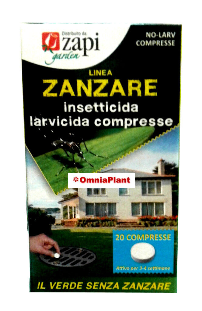 Zapi Zanzare Compresse 40Gr 20 Compresse