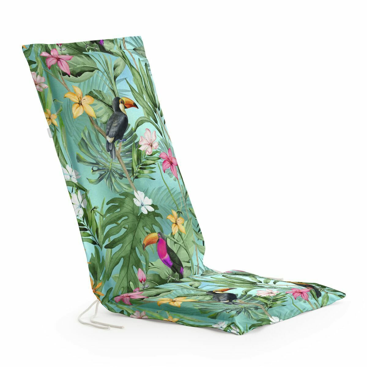 Cuscino per sedie Belum 0120-416 Verde 53 x 4 x 101 cm