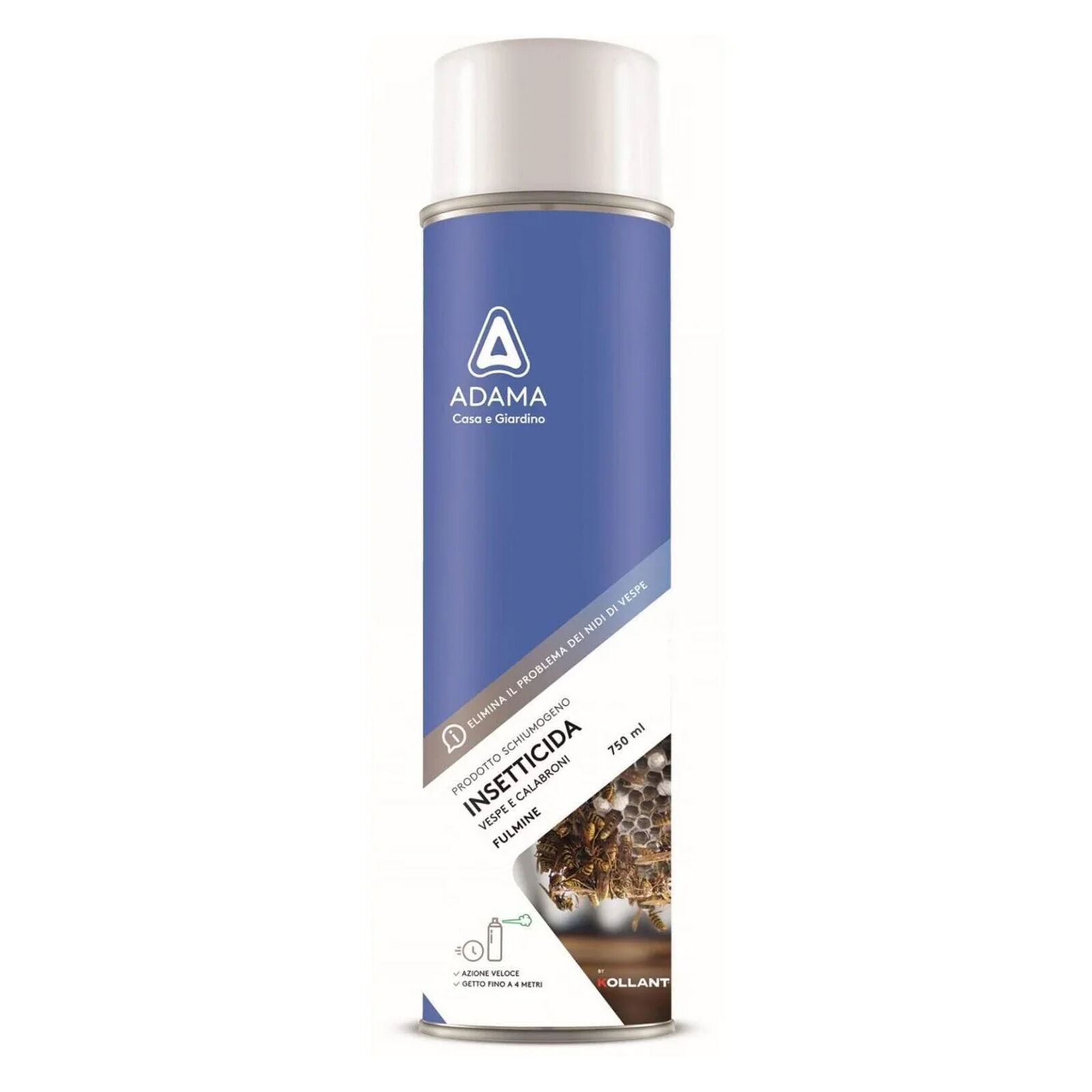 Adama Insetticida Schiumogeno  Anti Vespe E Calabroni 750ml