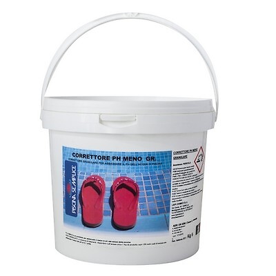 CORRETTORE PH MENO GRANULARE PER PISCINE 8 Kg