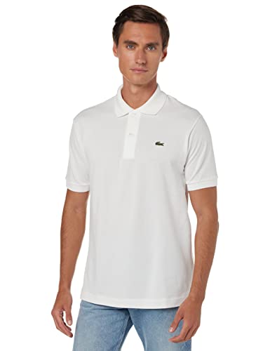 Lacoste L1212 Polo, Bianco (Blanc), 4Xl Uomo