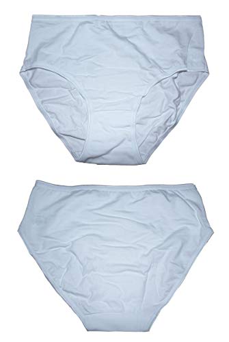 3 Slip Donna Midi Cotonella In Cotone Art. 3940 Col. E Mis. A Scelta (Bianco, 5)