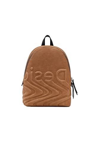 Desigual Zaino Donna Back Psico Logo Mombasa Mini 23Sakp17 Marrone, Taglia Unica