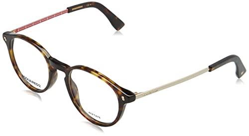 Dsquared D2 0056 Occhiali, 086/20 L'Avana, 49 Unisex-Adulto