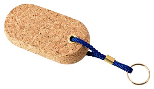 Kork-Deko - Portachiavi In Sughero Xxl | Porta Chiavi Galleggianti – Ideale Per L'Uso Al Centro Marino & Bastone – 110 X 60 X 25 Mm