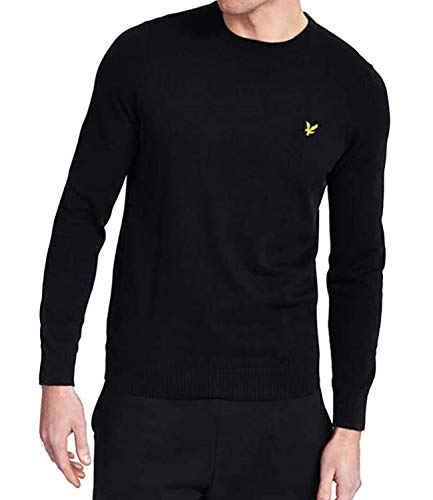 Maglione Girocollo In Cotone E Lana Merino Da Uomo Lyle & Scott