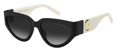 Marc Jacobs Marc 645/S Sunglasses, 80S/9O Black White, 57 Unisex