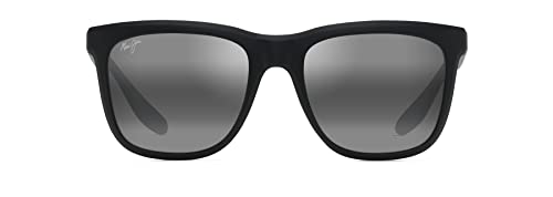 Maui Jim Occhiali Da Sole, Grey Pehu Matte Black, Taglia Unica Unisex-Adulto