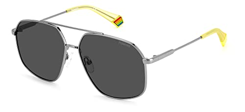 Polaroid Pld 6173/S Sunglasses, 6Lb/M9 Ruthenium, One Size Unisex