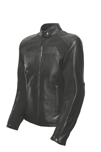 Giacca Moto Oj Beast Uomo In Pelle Nero S