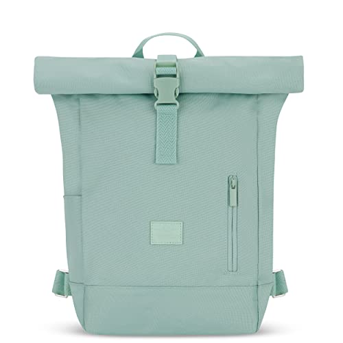 Johnny Urban Zaino Donna E Uomo Menta - Robin Small - Zainetto Rolltop Per Lavoro Viaggio Università -Scomparto Per Laptop 12 Pollici - Sacca Casual P