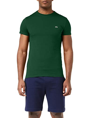 Lacoste Th6709, T-Shirt Uomo, Green, Xxl