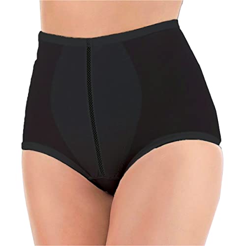 Lepel 1 Pezzo Slip Guaina Giada Contenitiva Modellante E Snellente A Vita Alta , Nero 3B