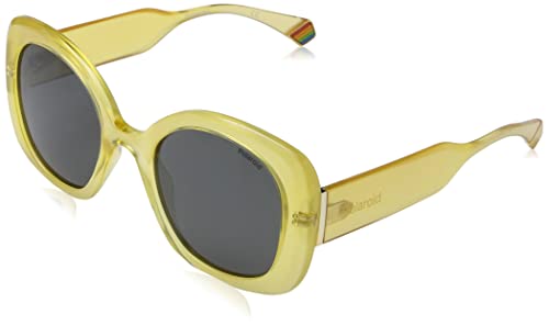 Polaroid Pld 6190/S Sunglasses, 40G/M9 Yellow, 52 Women'S