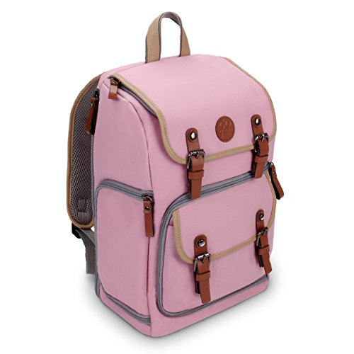 Gogroove Sac À Dos Pour Appareil Photo Reflex Numérique Avec Compartiment À Tablette, Séparateurs Modulables, Support Trépied & Housse Imperméable Pou