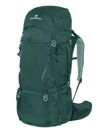 Ferrino Appalachian 55, Zaino Trekking 50L/55L, Ideale Per Escursionismo, Montagna, Scout E Viaggio (Verde)