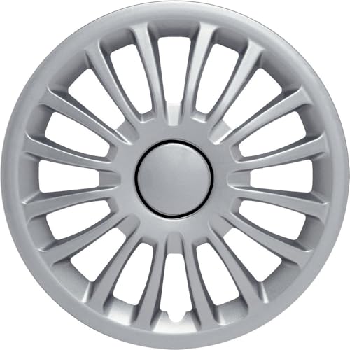Set Copricerchi Auto Grigi Monza 14'' 4 Pezzi In Abs