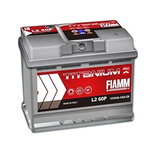 Batteria Auto Fiamm Cod L260 P Titanium Pro 60Ah 540A Polo Positivo A Destra
