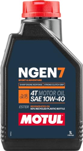 Motul Ngen 7 10W40 Olio Motore Moto 4T Ngen7 Olio 4 Tempi Sintetico Con Tecnologia Sostenibile Ed Esteri Sintetici Motul Con Specifiche Aso Ma2 (2023)
