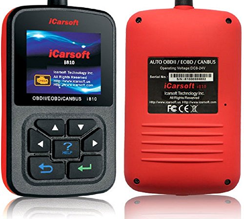 Icarsoft Icar Soft 810 I810 Obdii/Eobd Dispositivo Diagnostico Per Lampade Per Motore