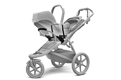 Thule Urban Glide Car Seat Adapter Universal Adattatore Seggiolino Auto Universale Nero/Argento Black/Silver Gray One-Size