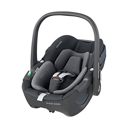 Maxi-Cosi Pebble 360 I-Size, Seggiolino Auto Neonato 0-15 Mesi (40-83 Cm), Seggiolino Girevole 360°, Climaflow, Cinture Easy-In, Protezione Dagli Impa