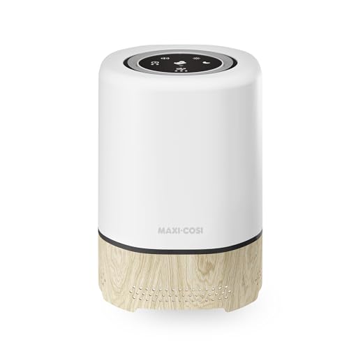 Maxi-Cosi Clean Purificatore D'Aria Hepa, Depuratore Aria Con Filtri Hepa 13, Rimuove Il 99,97% Di Pollini, Allergie E Polvere, Wi-Fi, Timer E Luce No