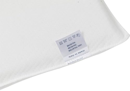 Cuscino Antiacaro Per Carrozzina Bebé 30 X 20Cm, In Cotone Senza Bpa, Anallergico E Aiuto Nella Respirazione